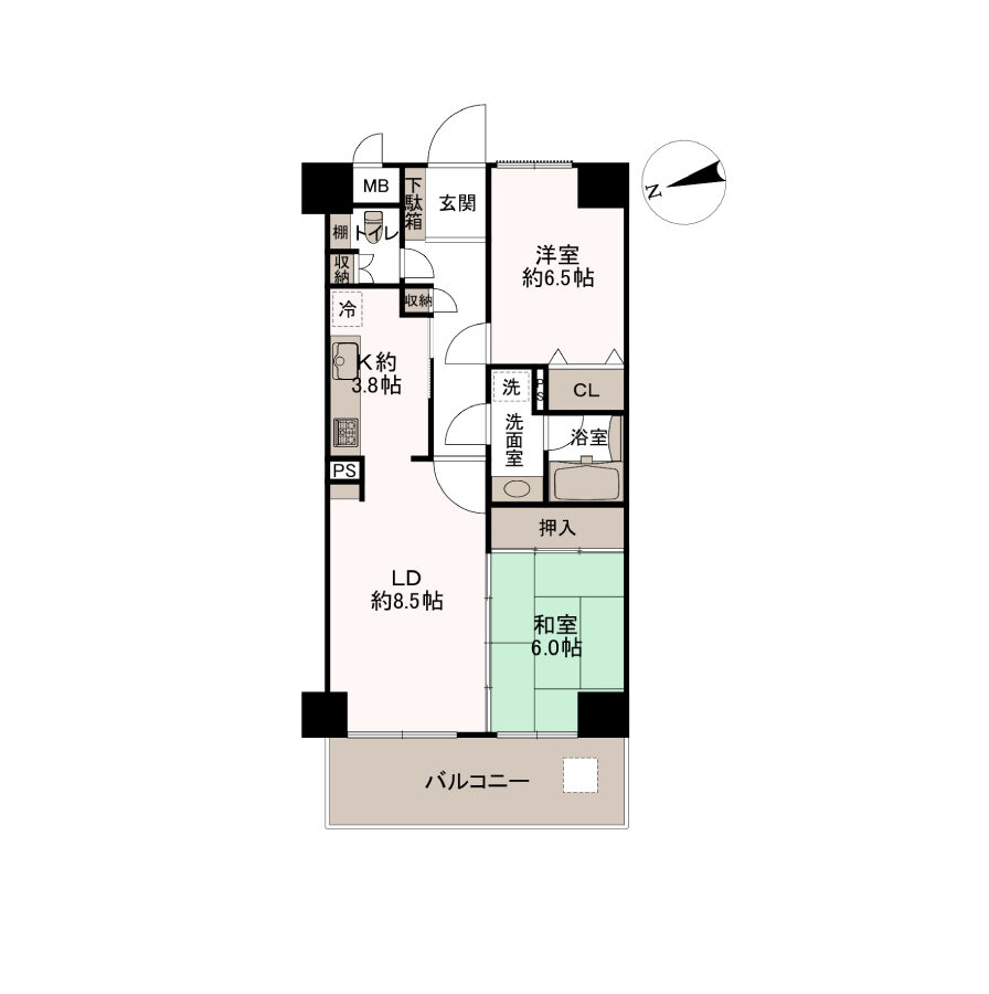エクレール高崎（高崎市高砂町）